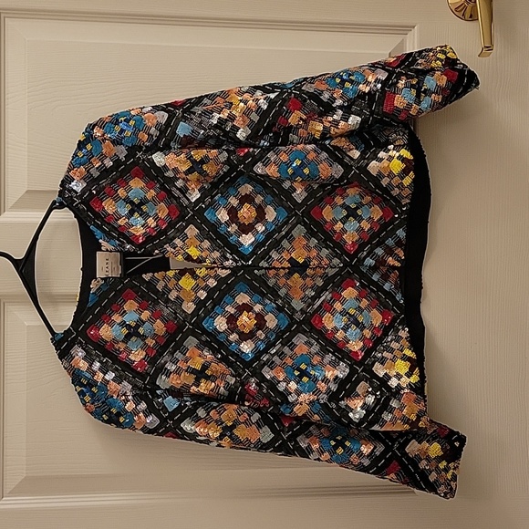 Sezane Hand Beaded Ena Jacket - Picture 5 of 13